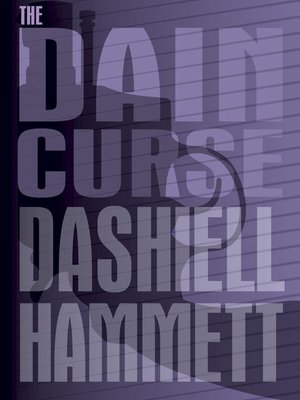 cover image of The Dain Curse